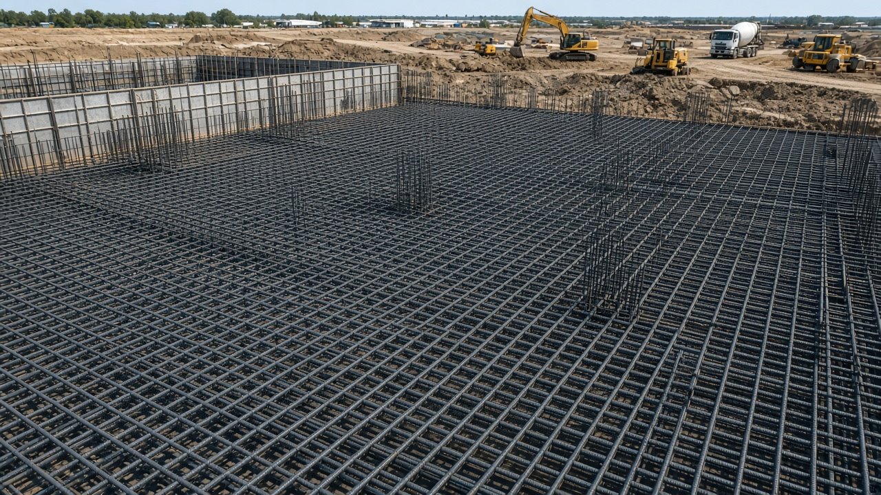 Foundations and earthwork
