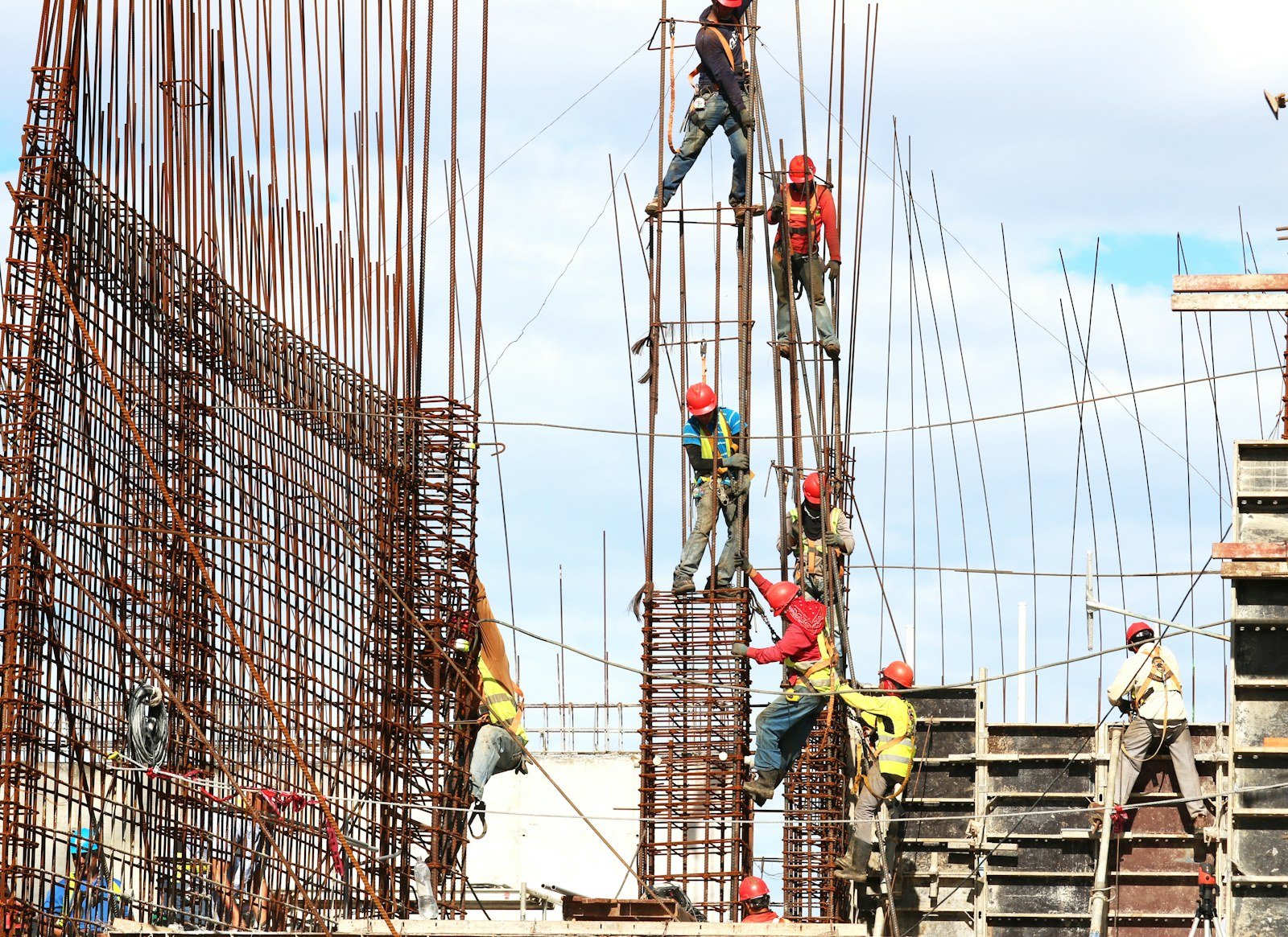 Reinforced concrete works